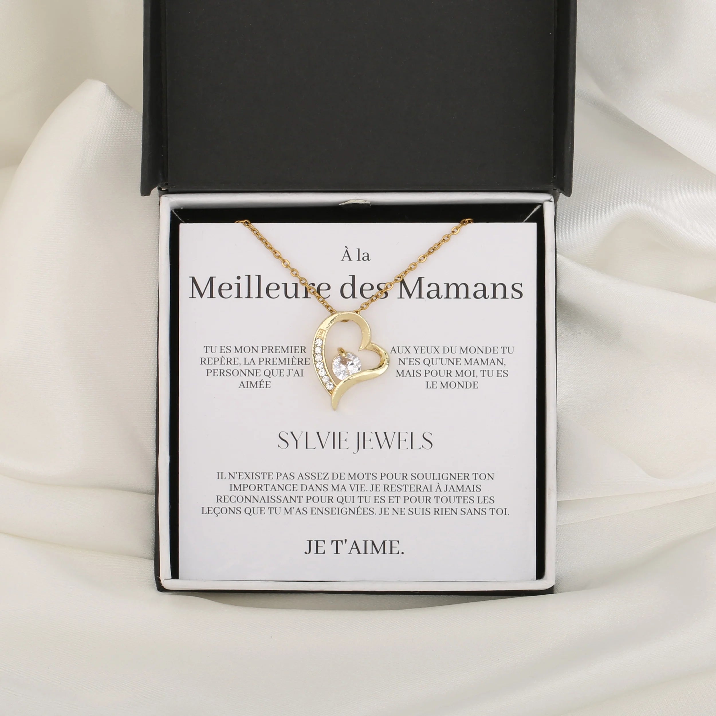 Coffret Collier "À la meilleure des mamans"