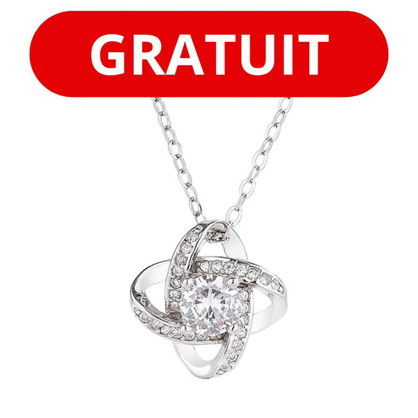 Collier en argent GRATUIT