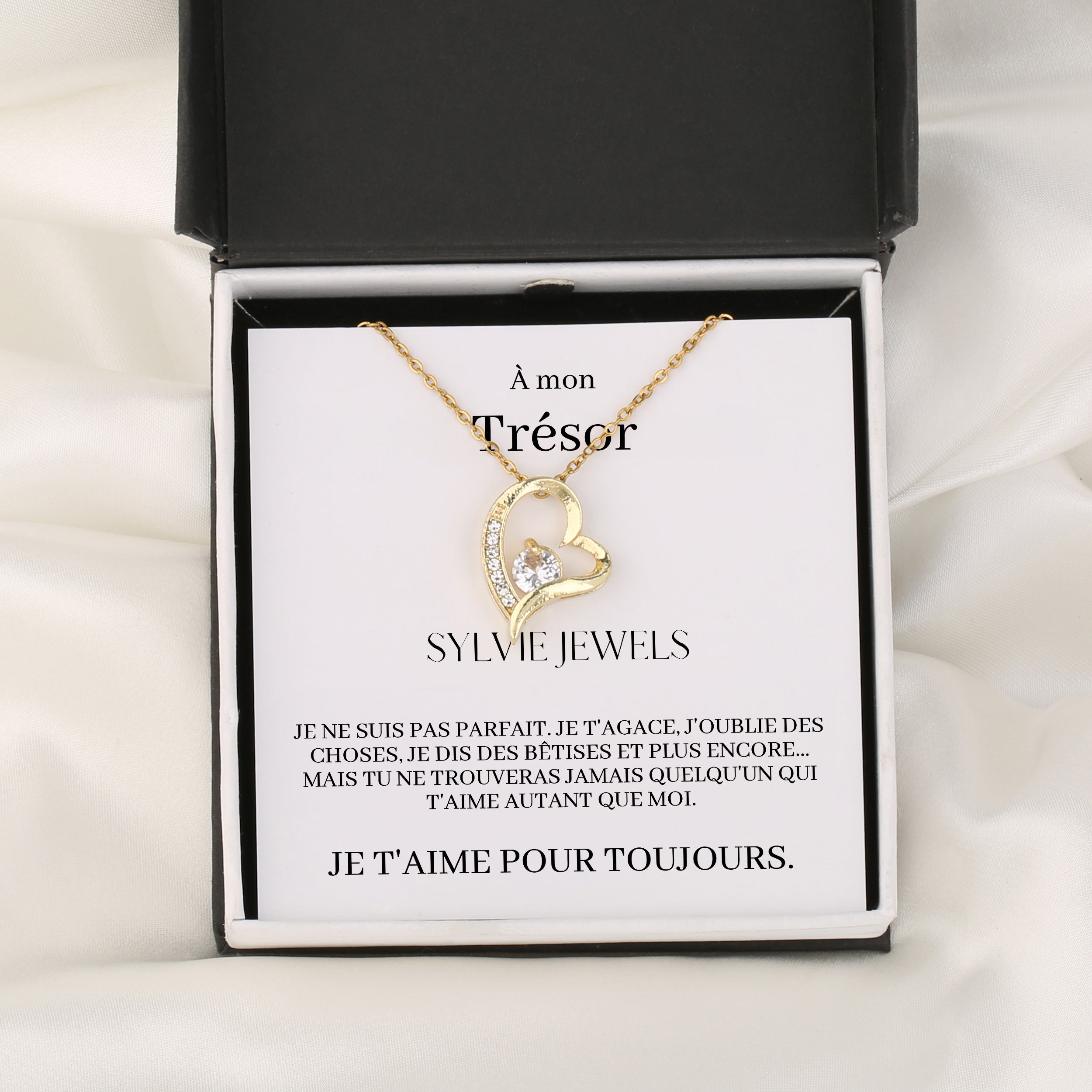 Coffret Collier "À mon Trésor"