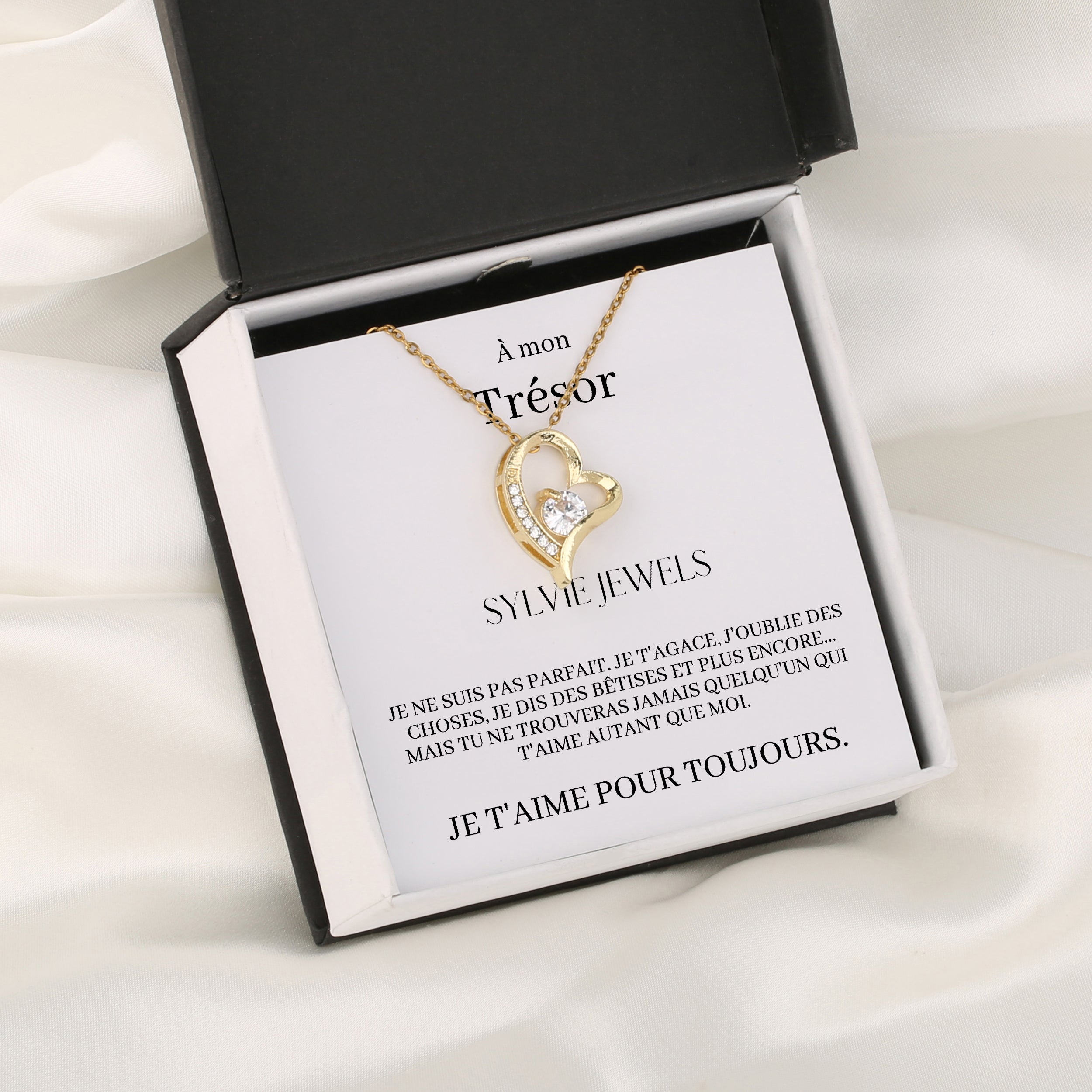 Coffret Collier "À mon Trésor"